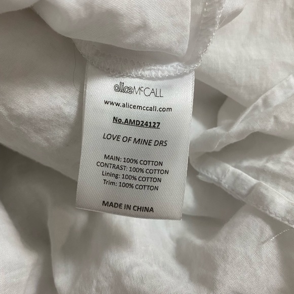 Alice McCall Love of Mine Broderie Anglaise Dress Size 4 - Picture 11 of 16